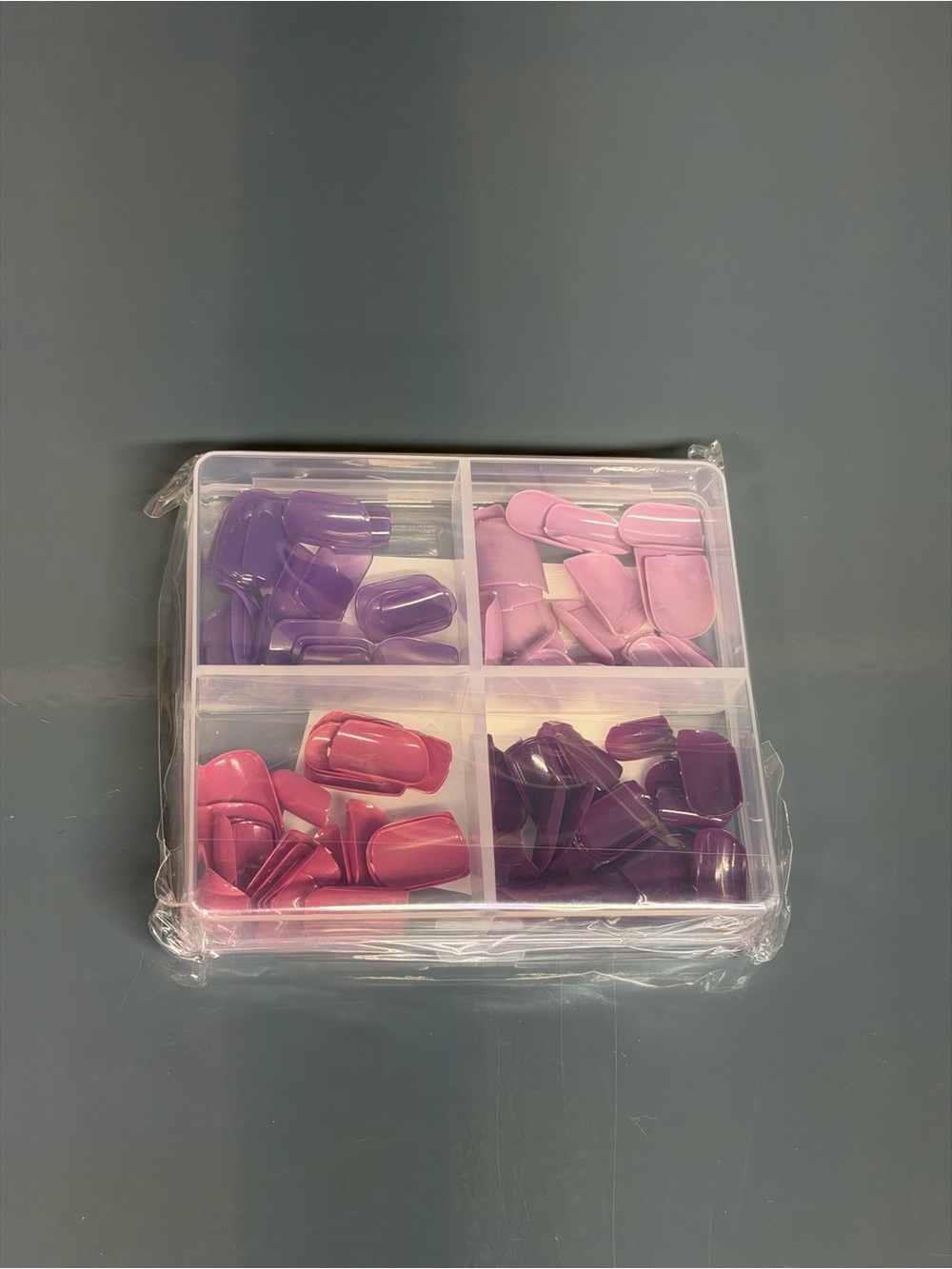 4 sets of new glue / press on nails